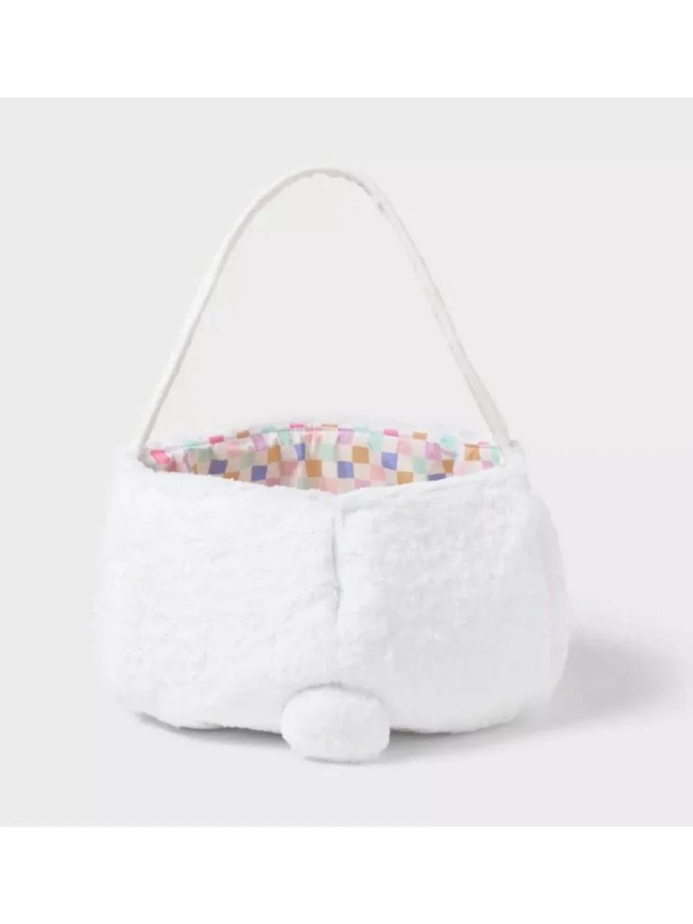 Target Easter Jumbo Plush Bunny Basket - Spritz™ NWT Decor Storage